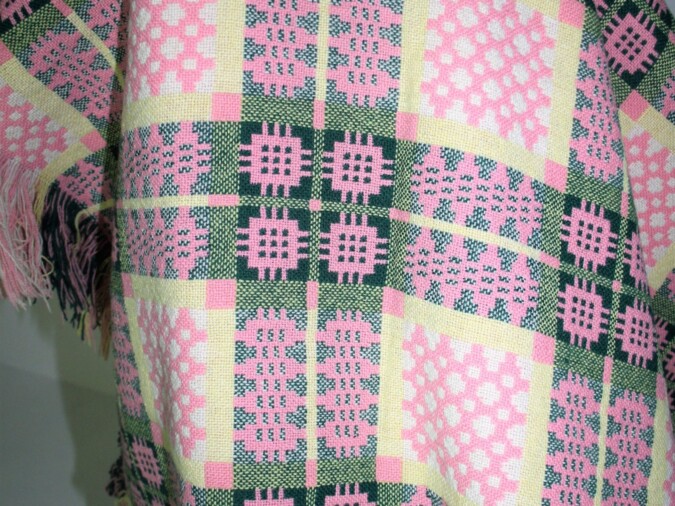 Welsh Tapestry Blanket - Pink