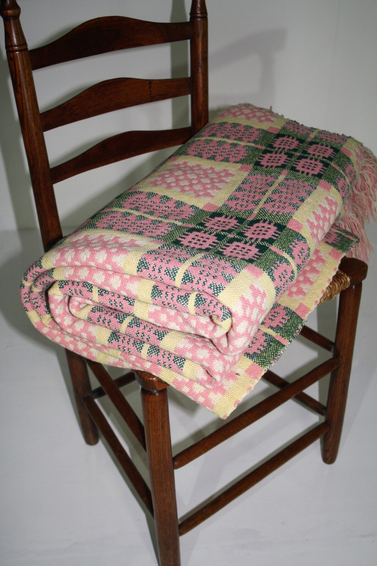 Welsh Tapestry Blanket - Pink - Image 2