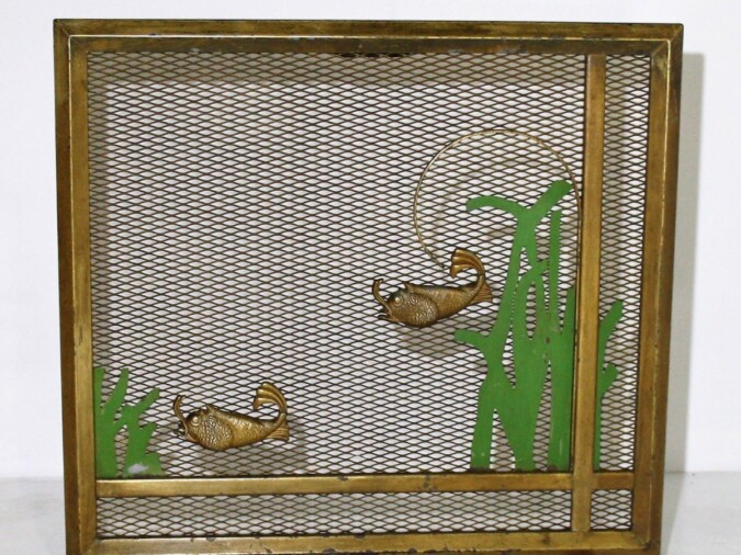 Art Deco Fire Screen