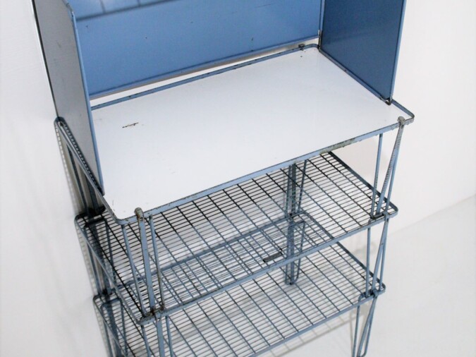 Blue Shelf Rack