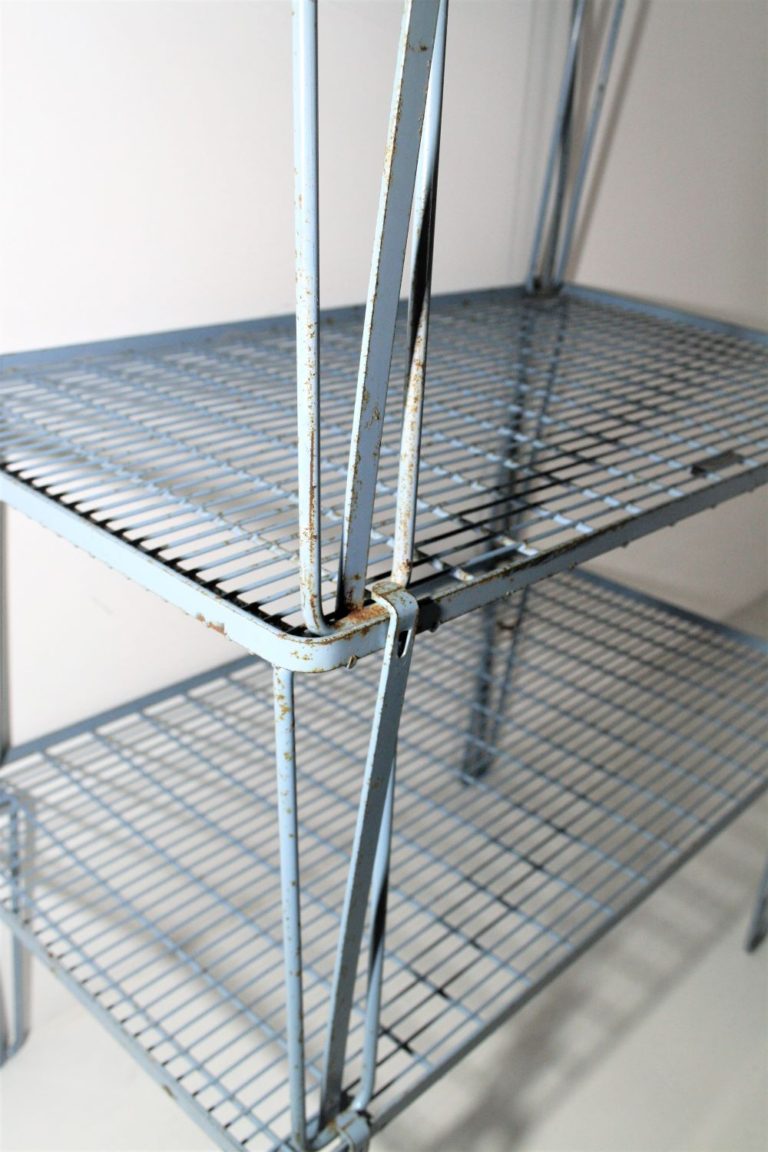 Blue Shelf Rack Greencore Design