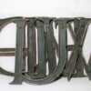 Cast Bronze Letters - Letter U only - Image 8