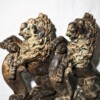 Cast Iron Door Porters - Pair - Image 10