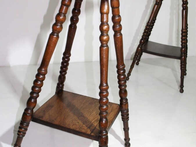 A Pair of Stand Tables