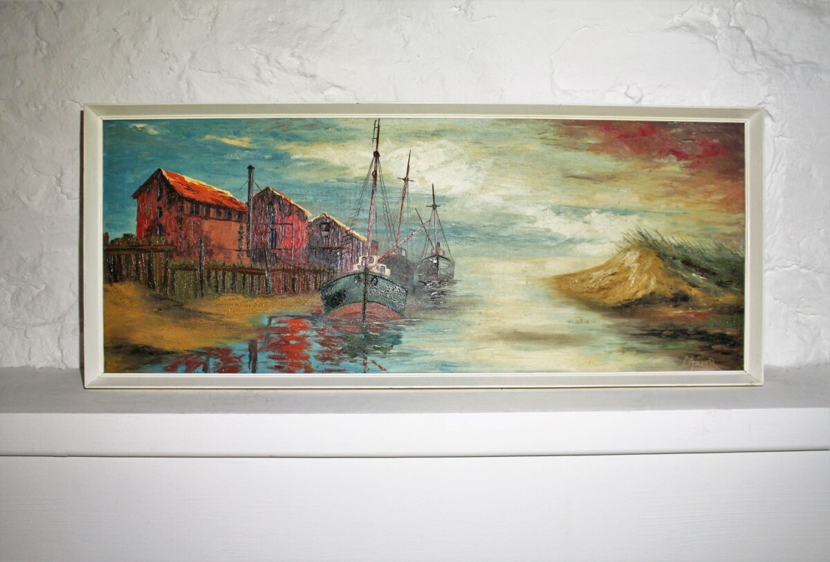 Herring Sheds Painting - Image 10