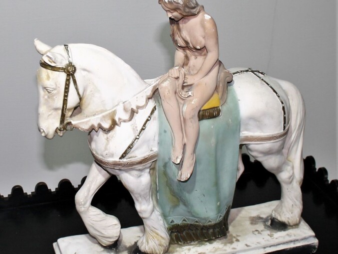 Lady Godiva Chalk Figure