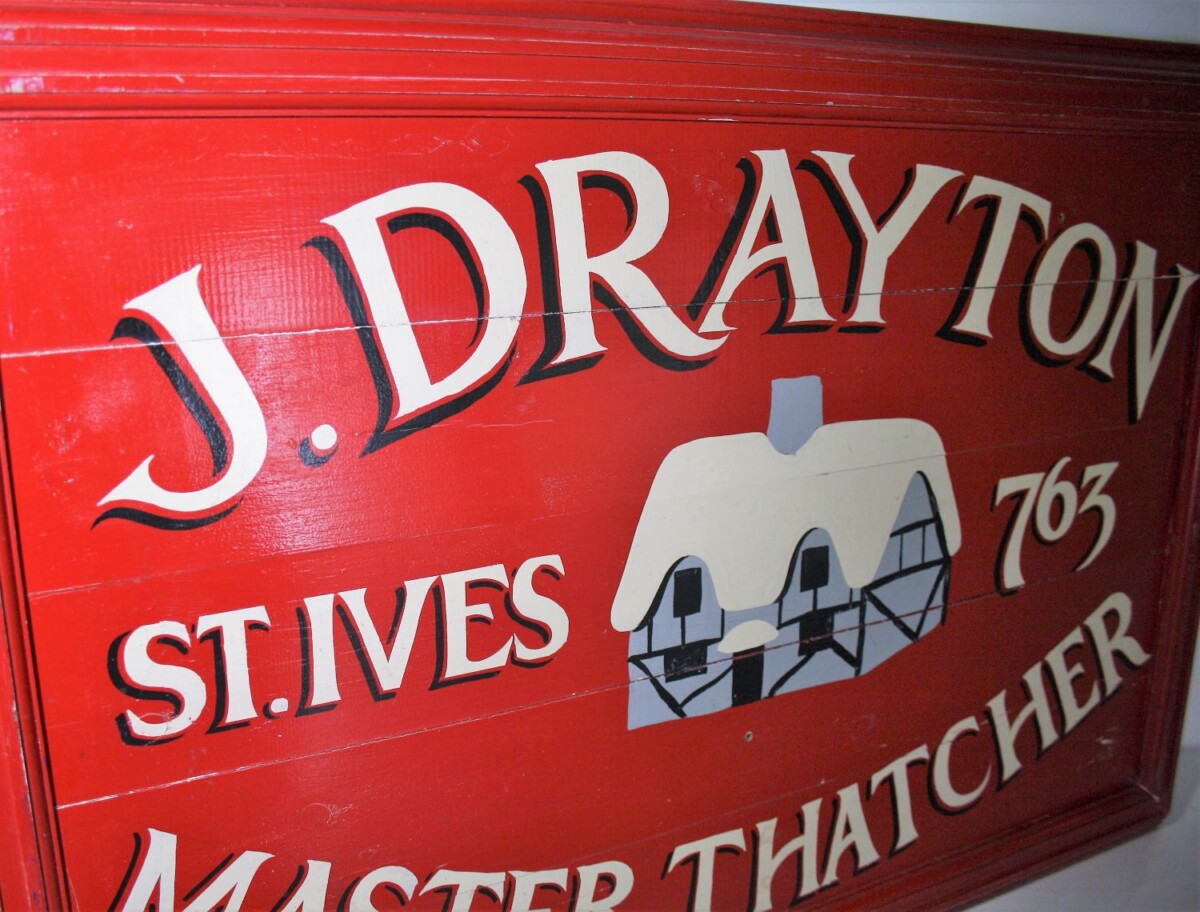 Hand Painted Wooden Sign - Image 9