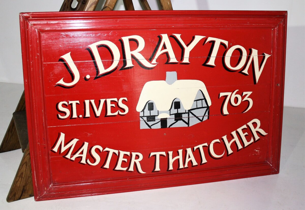 Hand Painted Wooden Sign - Image 5
