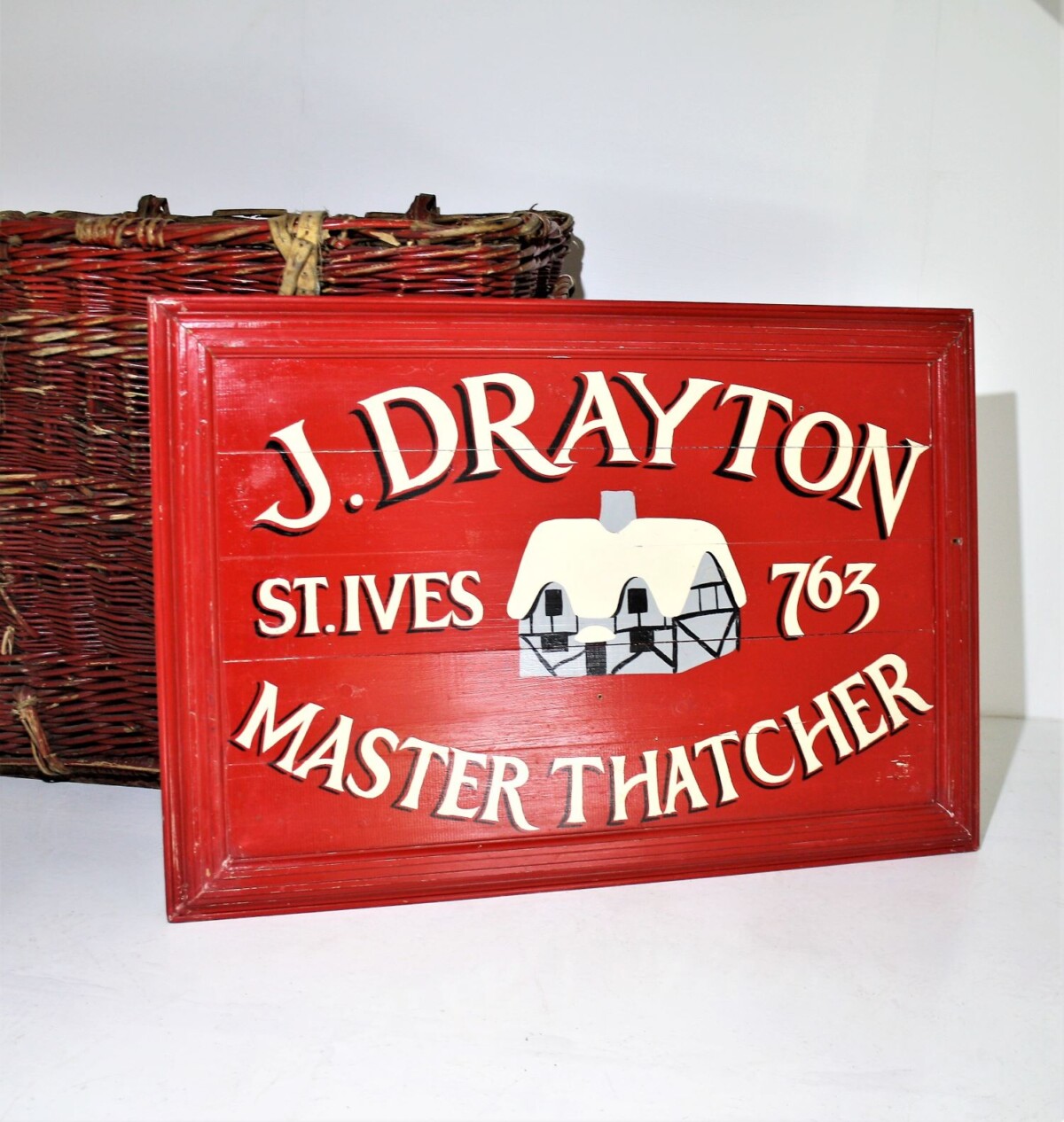 Hand Painted Wooden Sign