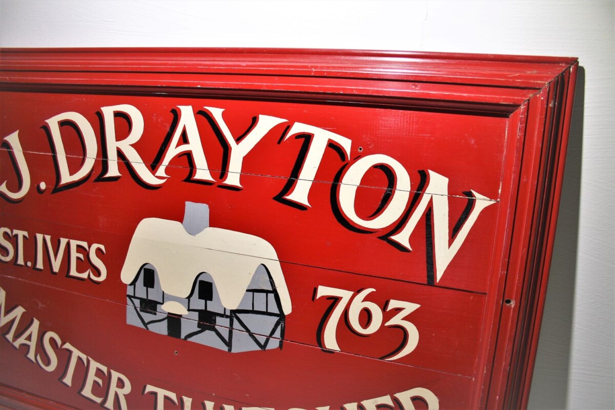 Hand Painted Wooden Sign - Image 2