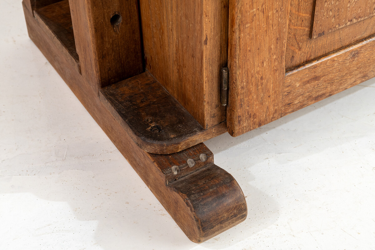 Dutch Oak Cupboard - Image 6