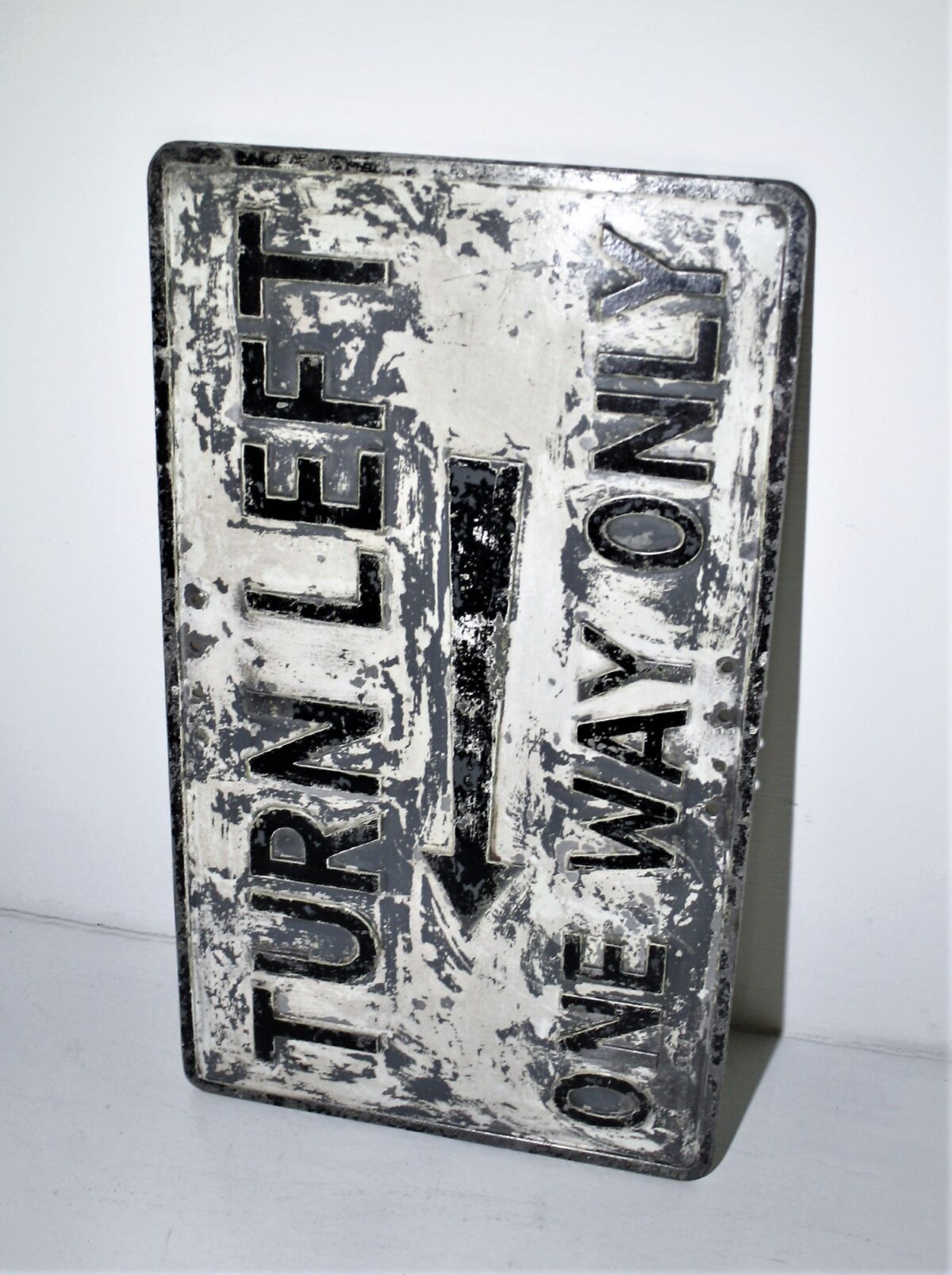 One Way Sign | Double Sided 1930s Industrial - Image 8