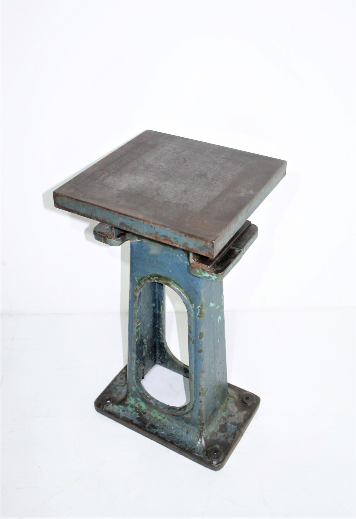 Small Industrial Cast Iron Table
