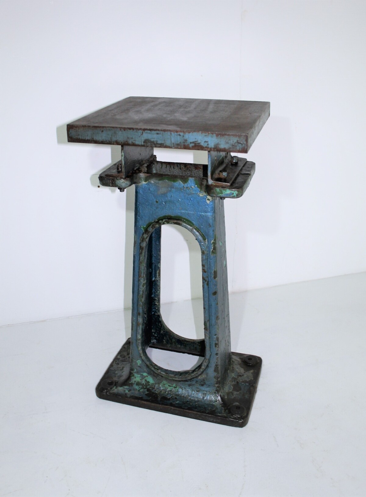 Small Industrial Cast Iron Table - Image 10