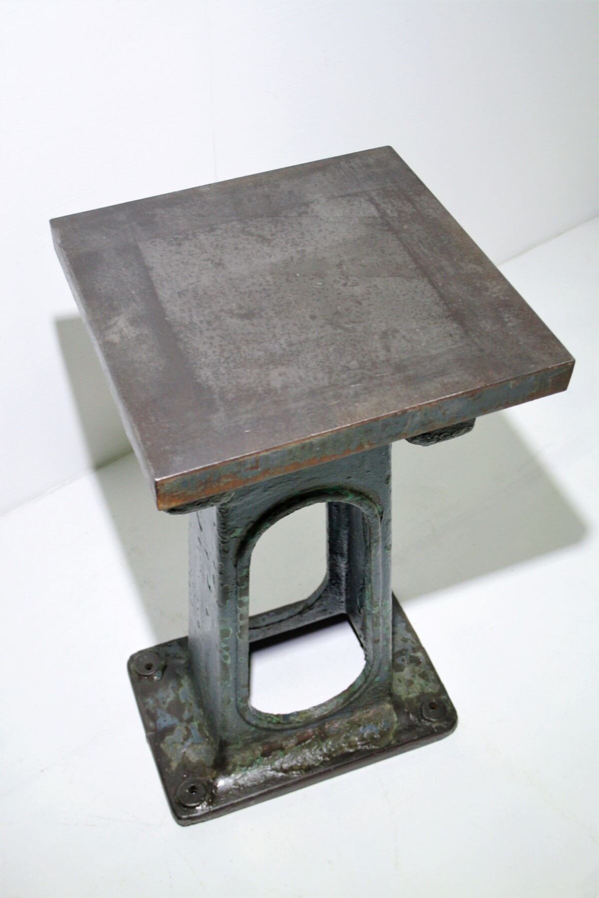 Small Industrial Cast Iron Table - Image 7