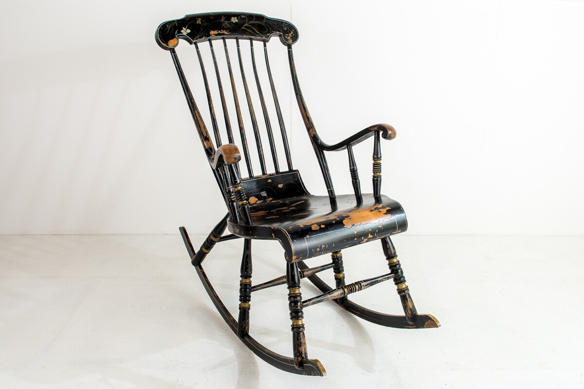 Swedish 'Gungstol' Rocking Chair