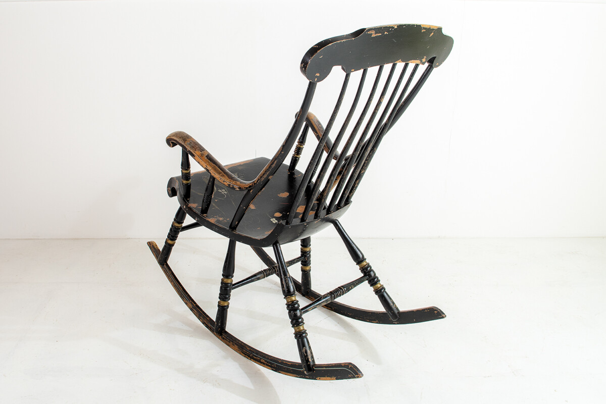 Swedish 'Gungstol' Rocking Chair - Image 3