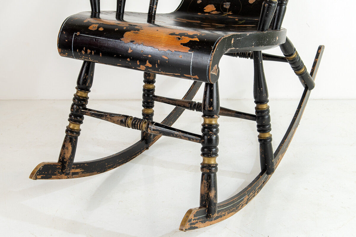Swedish 'Gungstol' Rocking Chair - Image 11