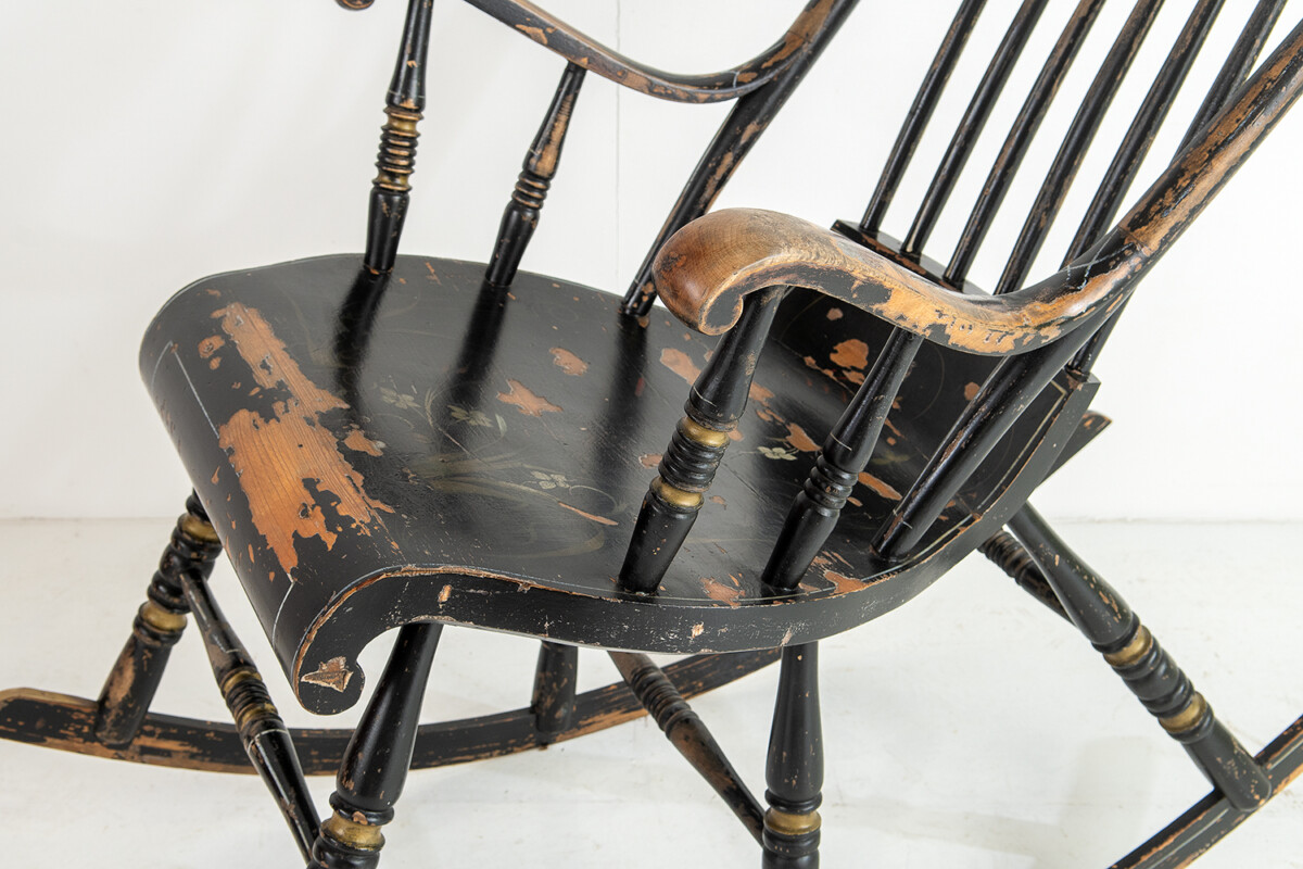 Swedish 'Gungstol' Rocking Chair - Image 2