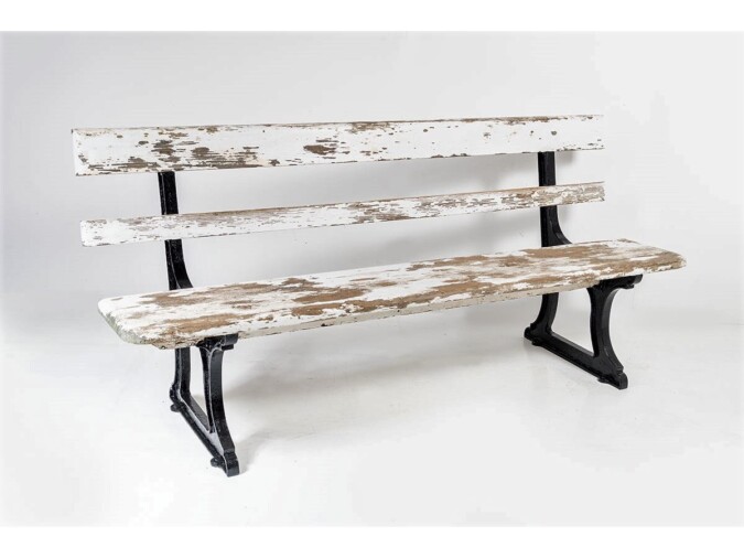 Victorian Cast Iron Garden Bench