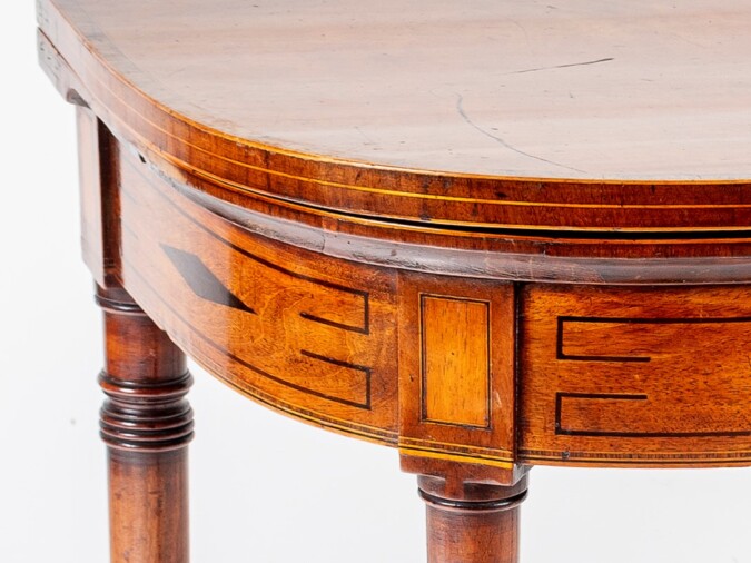 George III Folding Card Table