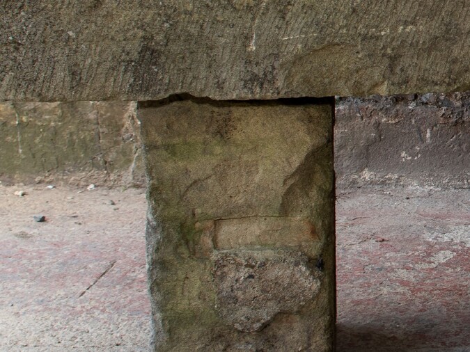 7ft Long Sandstone Garden Bench