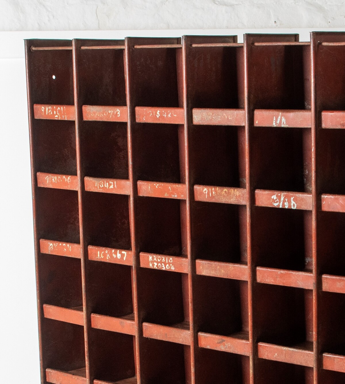 1920s Industrial Pigeon Hole Storage - Image 10