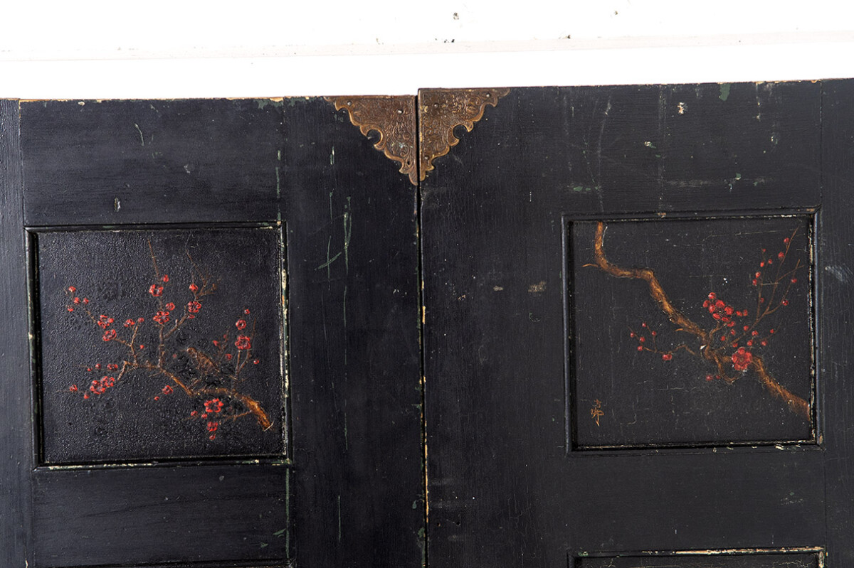 Old Hand Painted Chinese Doors - Image 6