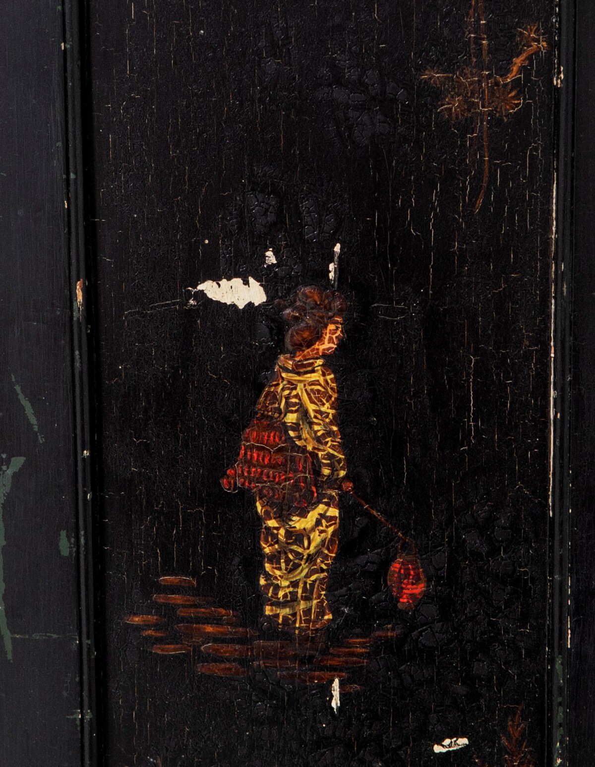 Old Hand Painted Chinese Doors - Image 5