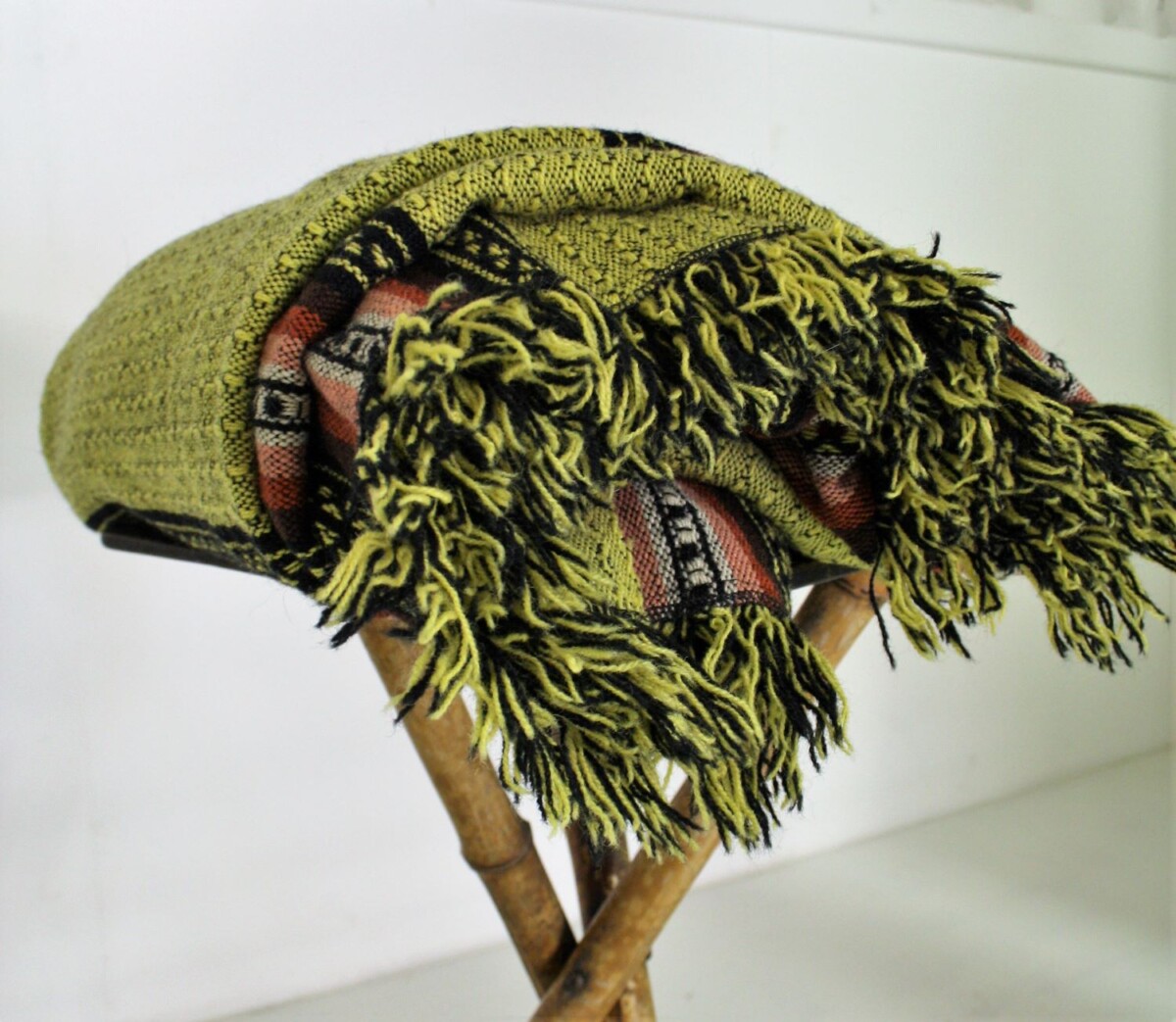 1960s Welsh Wool Throw - Image 6