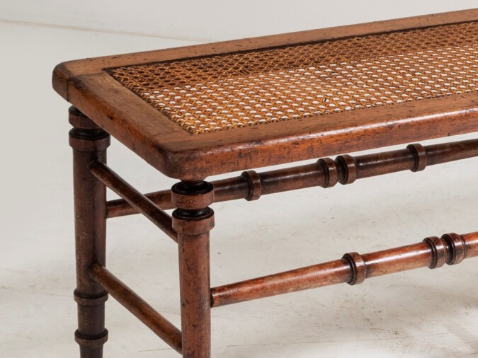 Walnut Long Stool