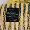 Welsh Wool Blanket - Yellow & Black - Image 4