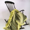 Welsh Wool Blanket - Yellow & Black - Image 10