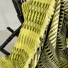 Welsh Wool Blanket - Yellow & Black - Image 9