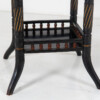 Ebonised Aesthetic Movement Octagonal Centre Table with Red Baize - Image 10