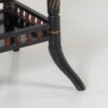 Ebonised Aesthetic Movement Octagonal Centre Table with Red Baize - Image 7
