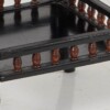 Ebonised Aesthetic Movement Octagonal Centre Table with Red Baize - Image 5