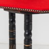 Ebonised Aesthetic Movement Octagonal Centre Table with Red Baize - Image 4