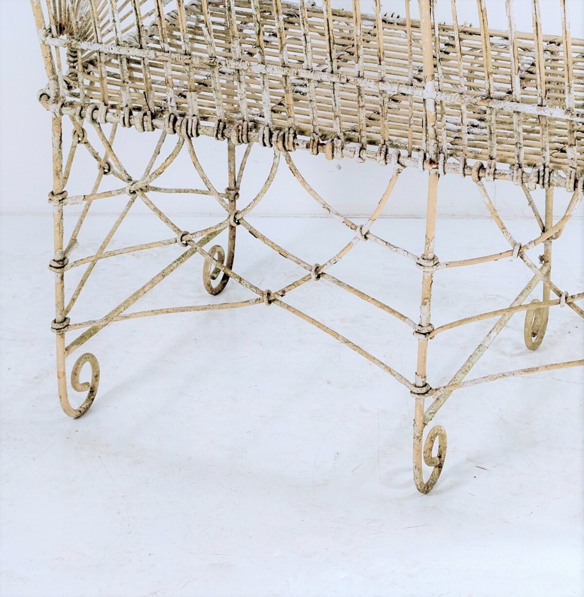 Wirework Garden Bench - Image 2