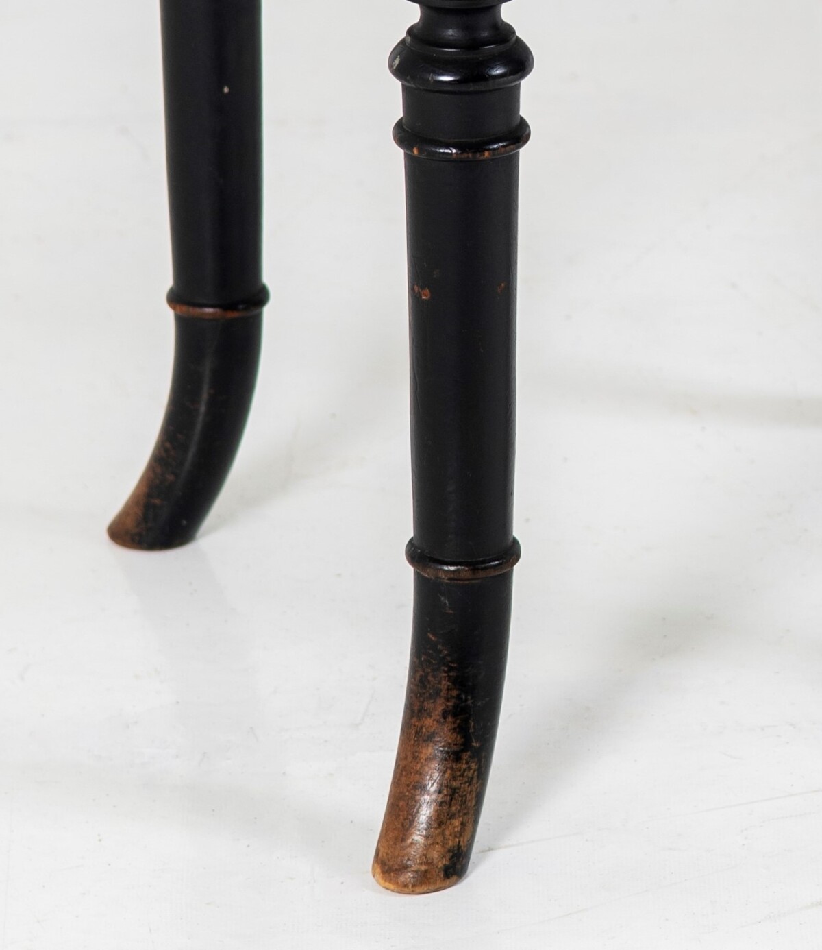 Ebonised Piano Stool by Henry Brooks & Co London | Dressing Table Stool | Circa 1880 - Image 6
