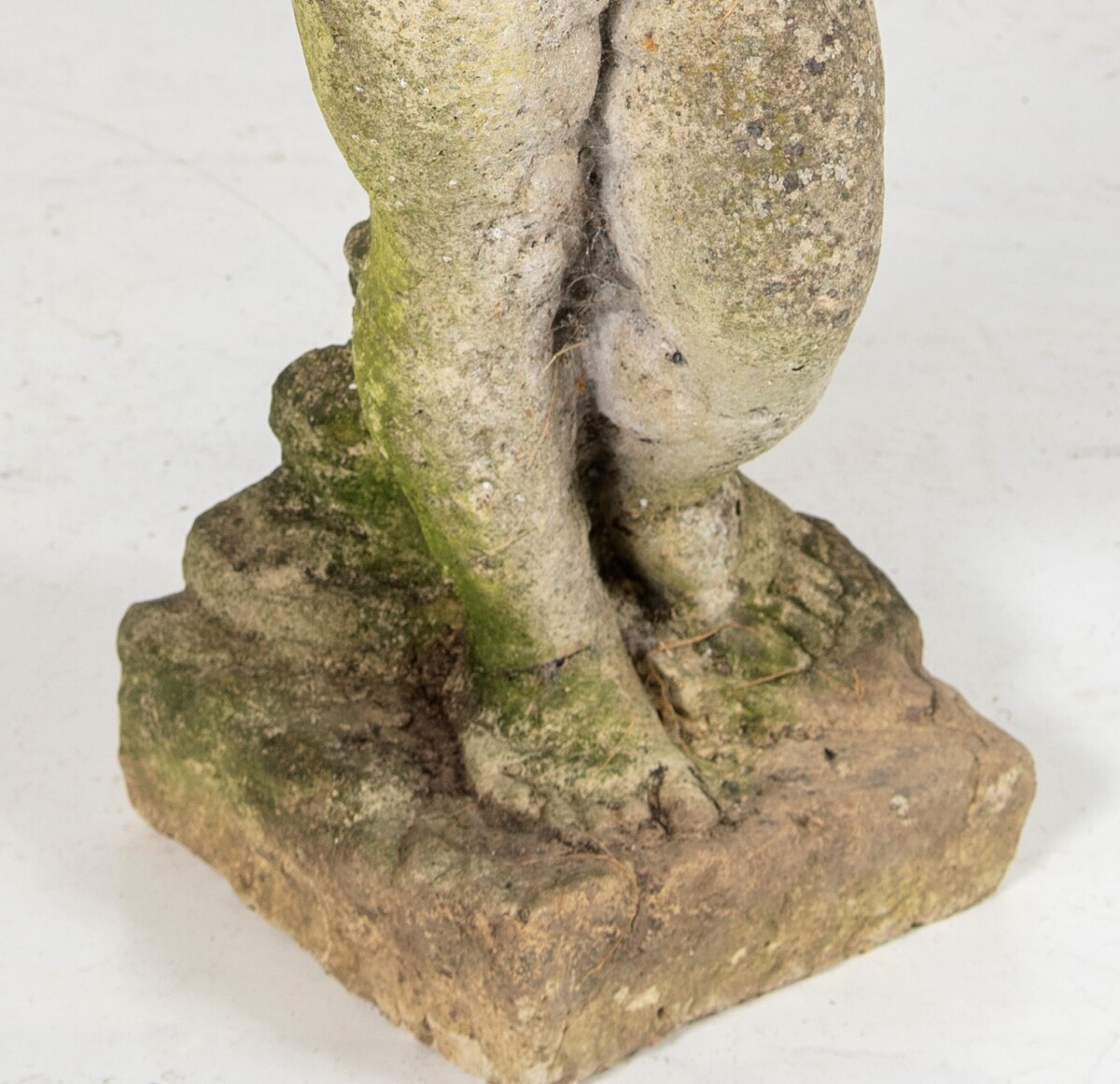 Putti Weathered Garden Statue - Image 6