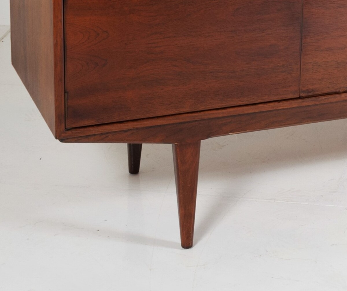 Exceptional Mid Century Alfred Cox Long Sideboard In rare Brazilian Rosewood - Image 14