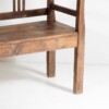 An Excellent Early European High Back 6ft Farmhouse Hall Bench in solid Pine - 3 Seater - Image 10