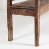 An Excellent Early European High Back 6ft Farmhouse Hall Bench in solid Pine - 3 Seater - Image 9