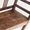 An Excellent Early European High Back 6ft Farmhouse Hall Bench in solid Pine - 3 Seater - Image 2