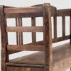 An Excellent Early European High Back 6ft Farmhouse Hall Bench in solid Pine - 3 Seater - Image 6