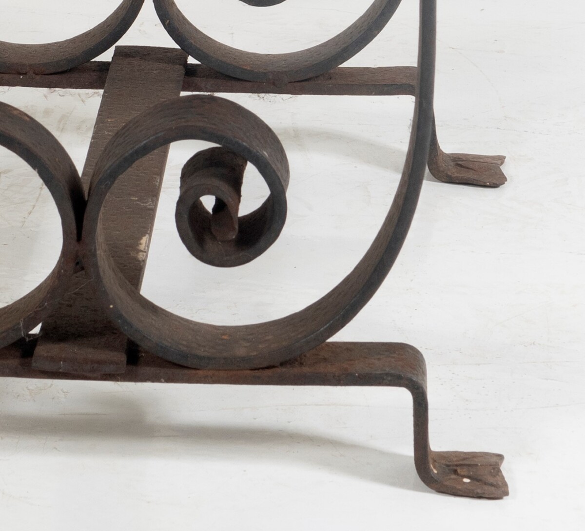 Spanish Revival Wrought iron Tile Top Patio or Hall Table | California Catalina Tile Top Table - Image 12