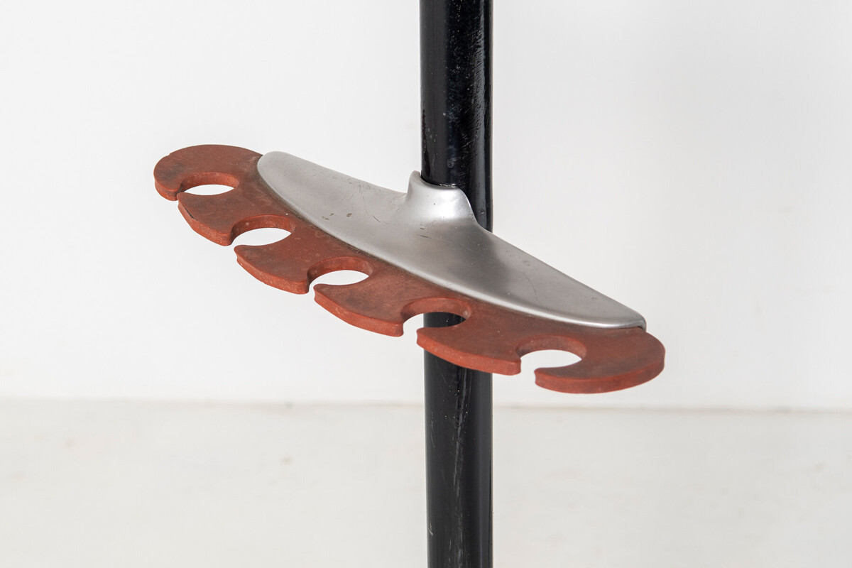 An Original Mid Century Hat and Coat Luggage Rack Hall Stand Clothes Rail by R W Bamforth & Co - Image 3