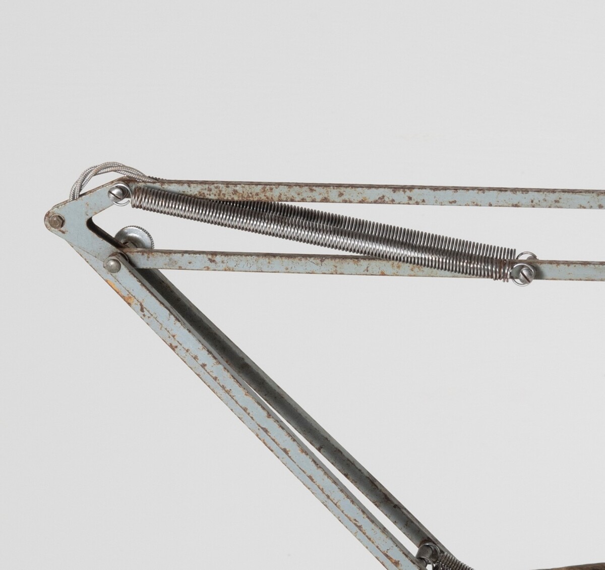 Mid Century Floor Standing Industrial Anglepoise 1001 Lamp on Heavy Tripod Base - Image 8