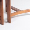 An Exceptional Pair of Bauhaus Influenced Teak Leather Library Study Chairs - Image 12